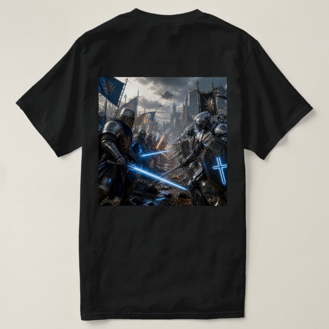 Epischer Umgekehrter Kampf T-Shirt (Design Rückseite)