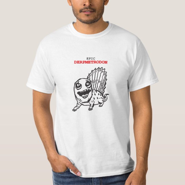 Episches Derpmetrodon T-Shirt (Vorderseite)