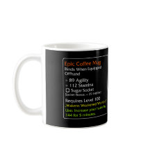 Episches Kaffee-Tasse Schwarzes