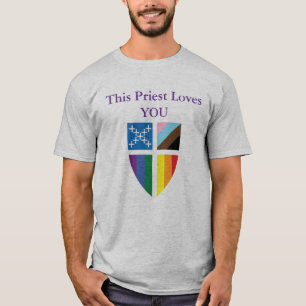 Episkopal Dieser Priester liebt dich T-Shirt