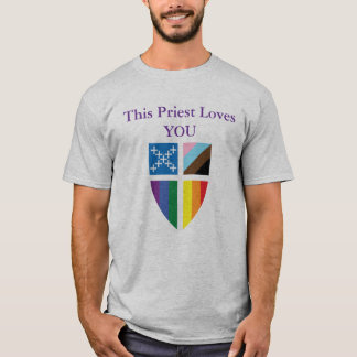 Episkopal Dieser Priester liebt dich T-Shirt