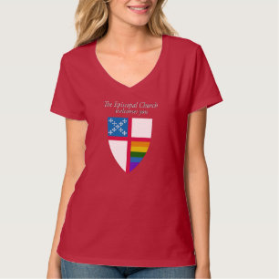 Episkopale Kirche begrüßt Sie LGBTQ T-Shirt