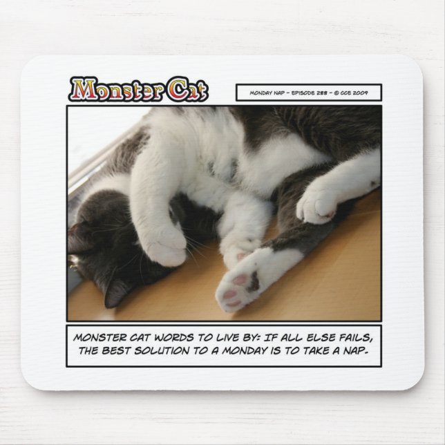 Episode 288: Montag-Nickerchen Mousepad (Vorne)