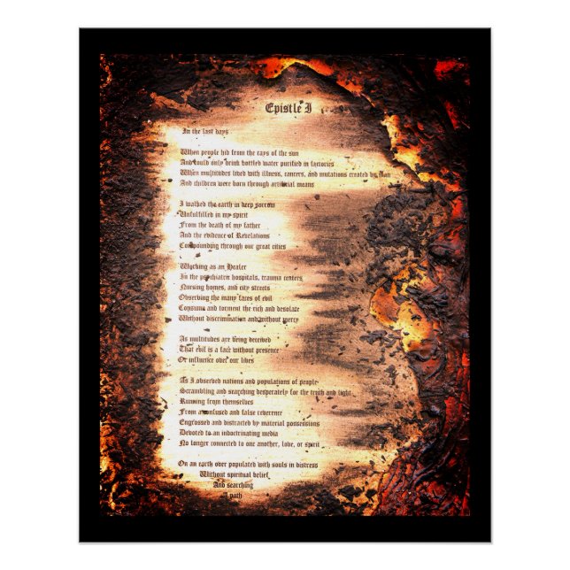 Epistole I Poster (Vorderseite)