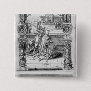 Epitaph von Margaret von Österreich Button