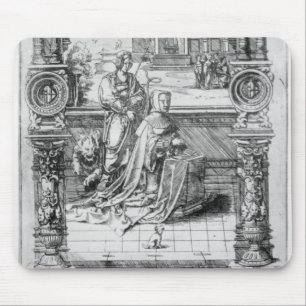 Epitaph von Margaret von Österreich Mousepad