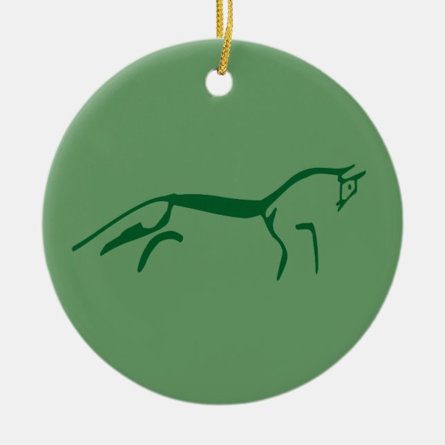 Epona Keramik Ornament (Vorne)