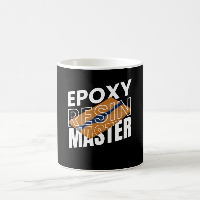Epoxy-Resin-Master-Resin-Carpenter-Holz Kaffeetasse (Mittel)