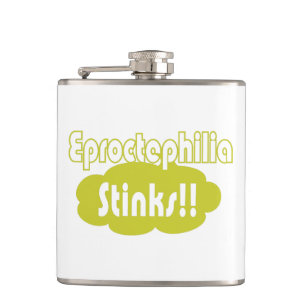 Eproctophilia Stinks!! Flachmann