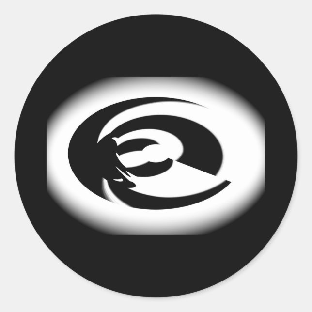 EPS GIFT RUNDER AUFKLEBER (Vorderseite)