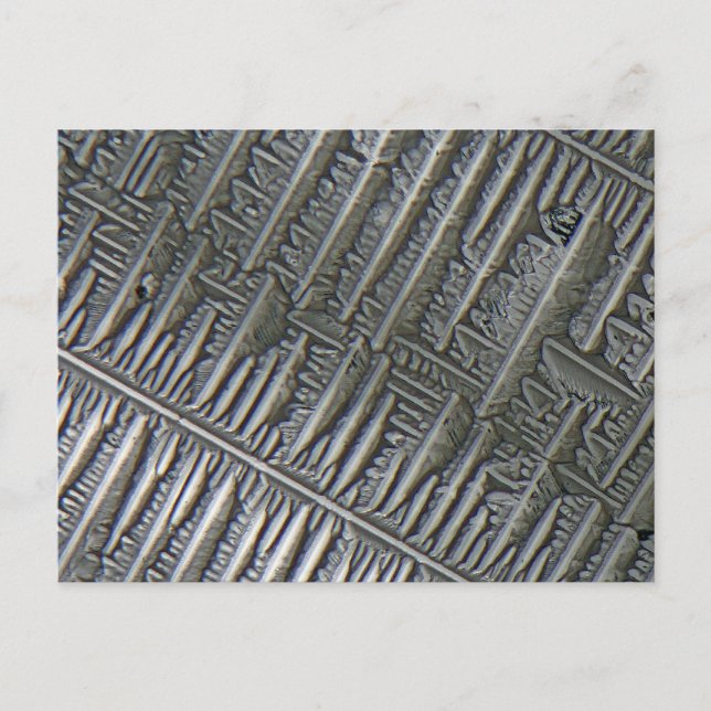 Epsomit unter dem Mikroskop Postkarte (Vorderseite)