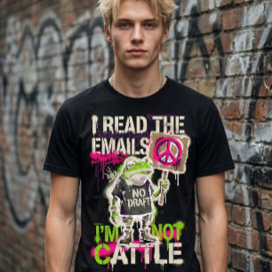 Epstein-E-Mails lesen Anti-Krieg Keine Wehrpflicht Tri-Blend Shirt