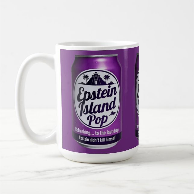 EPSTEIN-INSEL-POP KAFFEETASSE (Links)