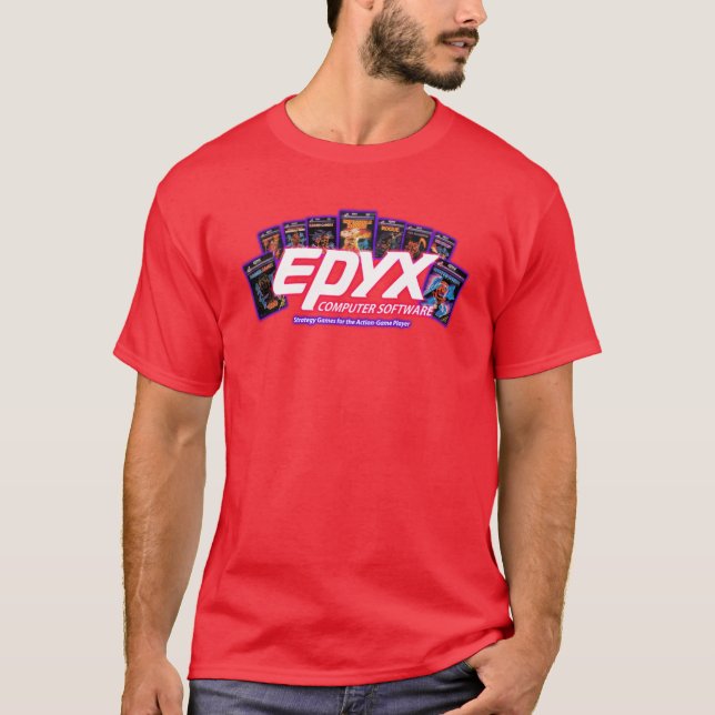 Epyx Computersoftware T-Shirt (Vorderseite)