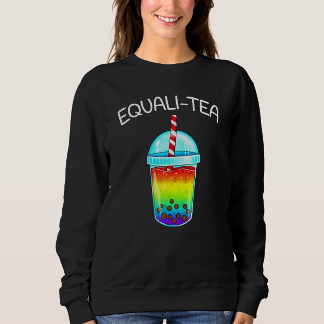 Equali - Tea Rainbow Niedlich Boba Bubble Tee - Lg (Vorderseite)