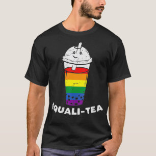 Equalitea Rainbow Boba Blubble Milk Tee Gay