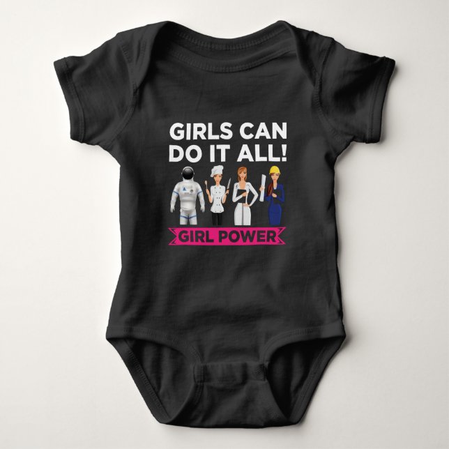 Equality Equality Strong Girl Power Baby Strampler (Vorderseite)