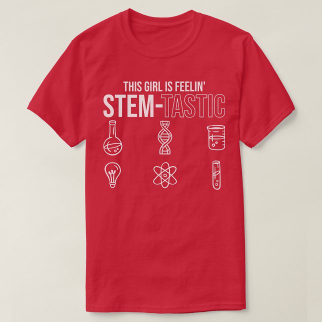 Equality Feelin Stemtastic Female Scienc T-Shirt (Design vorne)