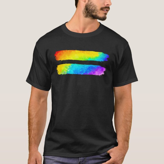 Equality LGBT Pride Awareness Month Gay Lesbian LG T-Shirt (Vorderseite)