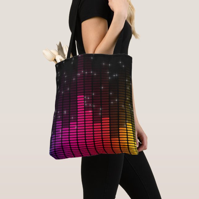 Equalizer Disco Lights Music Volume Crossbody Bag (Von Nahem)