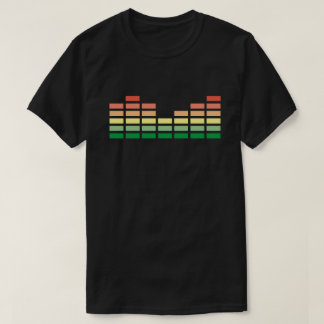 Equalizer DJ Music Dance Club Editable Funny Color T-Shirt
