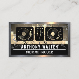 Equalizer   TURNTABLE   Musikalische Audiohinweise Visitenkarte