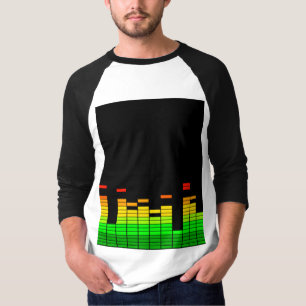 Equalizer Vibes von der Beat of DJ Music T-Shirt
