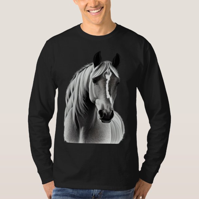 Equestrian And Horse  Who Ride Or Raise Ponies T-Shirt (Vorderseite)