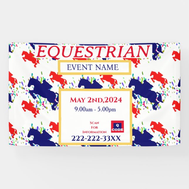 EQUESTRIAN BANNER (Horizontal)