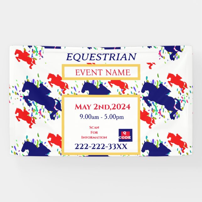 EQUESTRIAN BANNER (Horizontal)