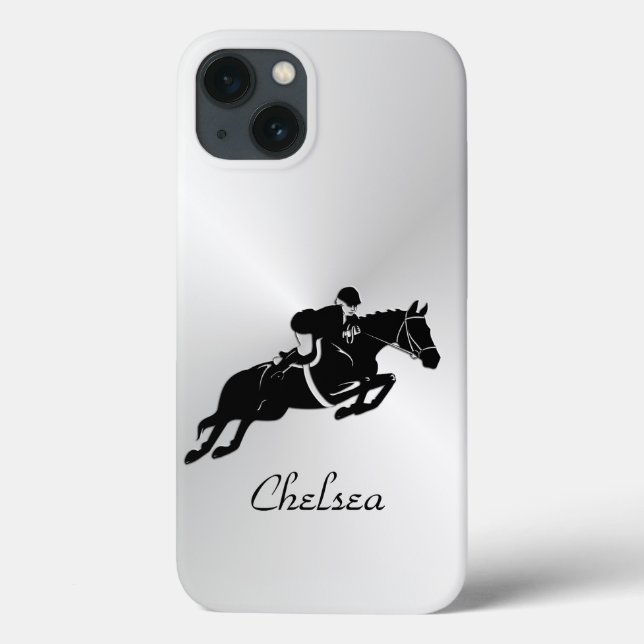 Equestrian Jumper Case-Mate iPhone Hülle (Rückseite)