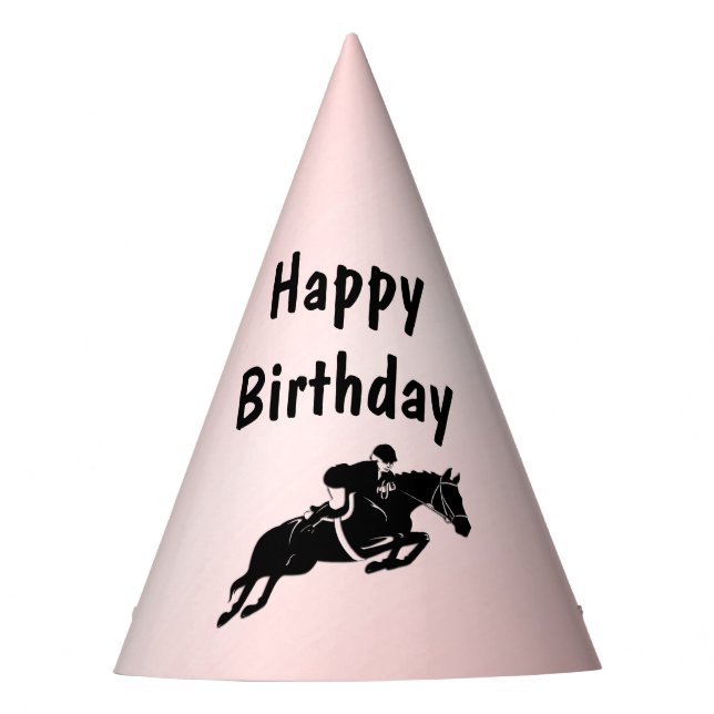 Equestrian Jumper Partyhütchen (Vorderseite)