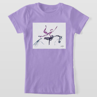 Equestrian Vaulter Artist Swoosh T-Shirt