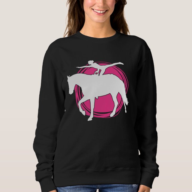 Equestrian Vaulting Horse Vaulters Horse vaulting  Sweatshirt (Vorderseite)