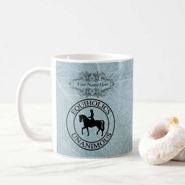 Equiholics einstimmig kaffeetasse (Mit Donut)