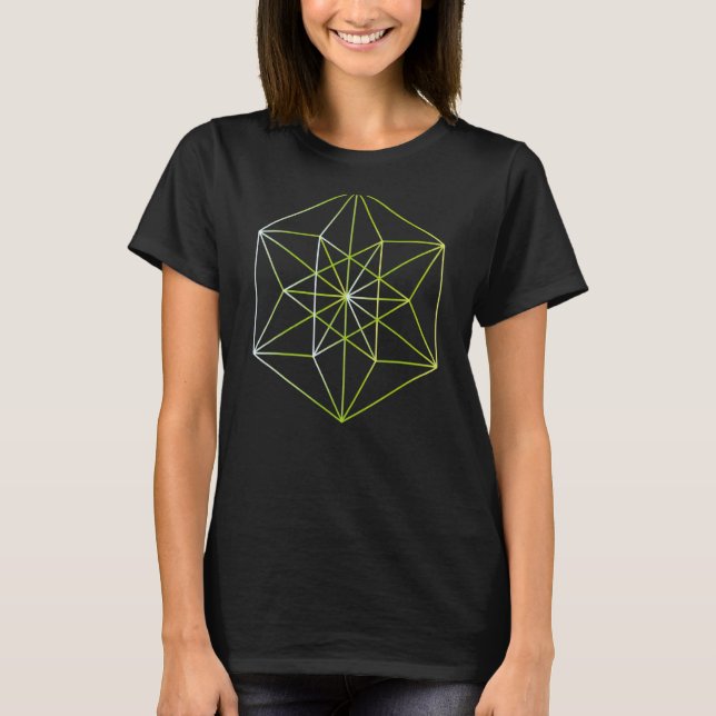 Equilibrium Sacred Geometry Occult Goth T-Shirt (Vorderseite)