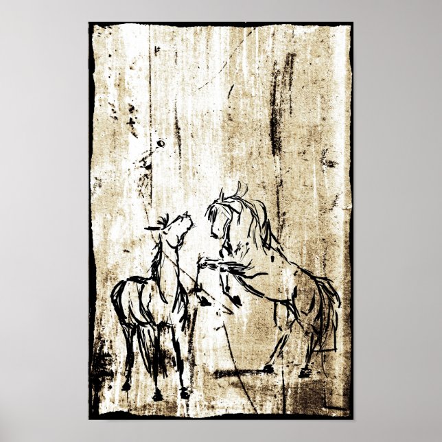 Equine Art Poster (Vorne)
