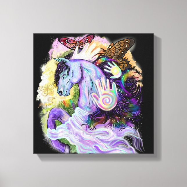 Equine Dreams Canvas Print Leinwanddruck (Vorderseite)