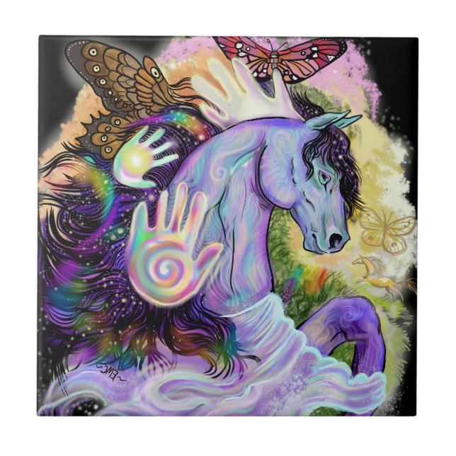 Equine Dreams Fliese (Vorderseite)