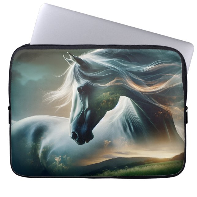 Equine Majesty Laptopschutzhülle (Vorderseite)