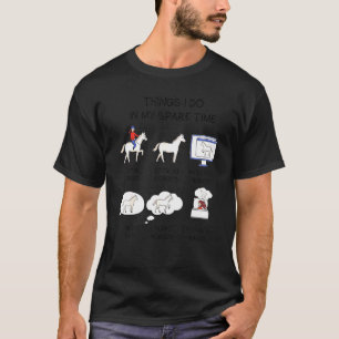 Equinetrovert Lustiges Pferd Für Pferdeliebhaber T-Shirt