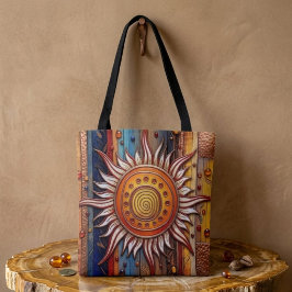 Equinox Mandala Sun Tote