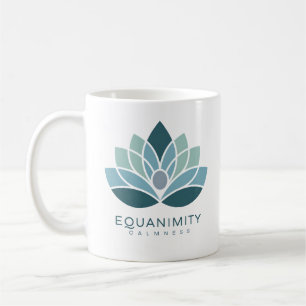 Equity Calmness Lotus Yoga Meditation Mindfuln Kaffeetasse