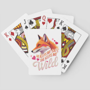 Er Behalte mir, dass sie mir Wolf Behalte. Spielkarten