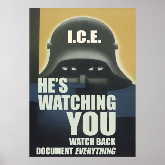 Er beobachtet dich 2026 poster (Vorne)
