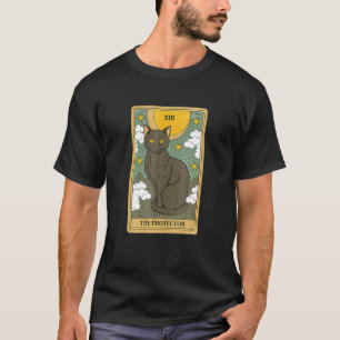Er Beschützer Arot Schwarze Katze Mystische Arot K T-Shirt