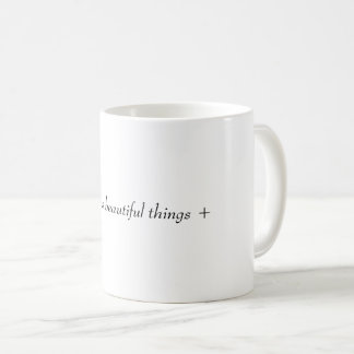 Er braut schöne Dinge Kaffeetasse