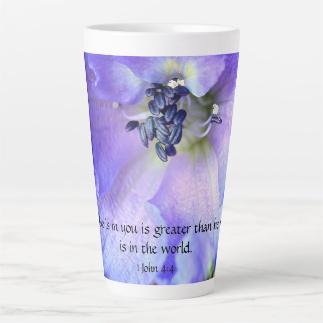 Er, der in dir ist, Latte Tasse (Vorderseite)