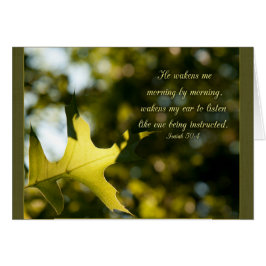 Er erweckt mir Parakaleo-Notenkarte