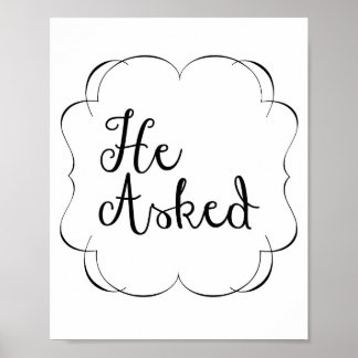 Er Fragte.. Poster